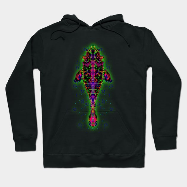 Pisces 7c Black Hoodie by Boogie 72